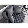 Cchcompanies Matthias Plush Velvet Barrel Chair with Solid Wood Legs - Available in 3 Colors