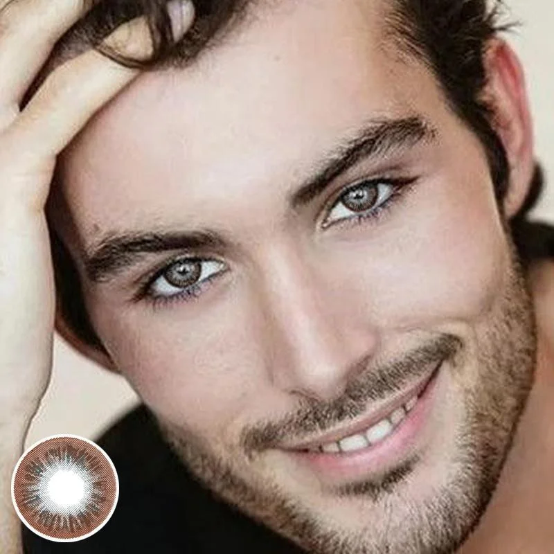 Men's Chocolate (12 Months) Contact Lenses