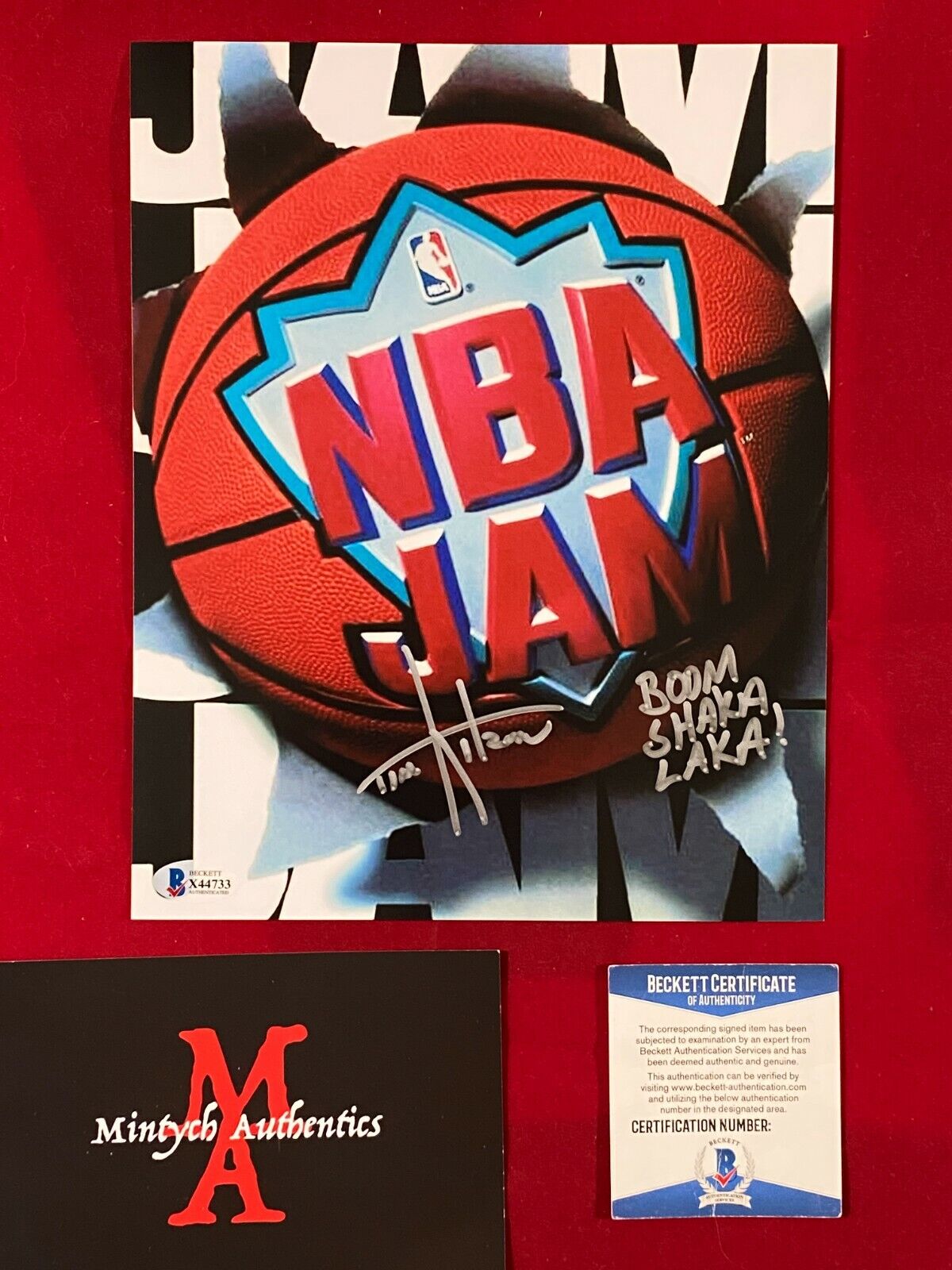 TIM KITZROW AUTOGRAPHED SIGNED 8x10 Photo Poster painting! NBA JAM! BECKETT COA!