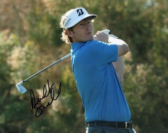 *BRANDT SNEDEKER*SIGNED*AUTOGRAPHED*Photo Poster painting*GOLF*PGA TOUR*COA*8 X 10