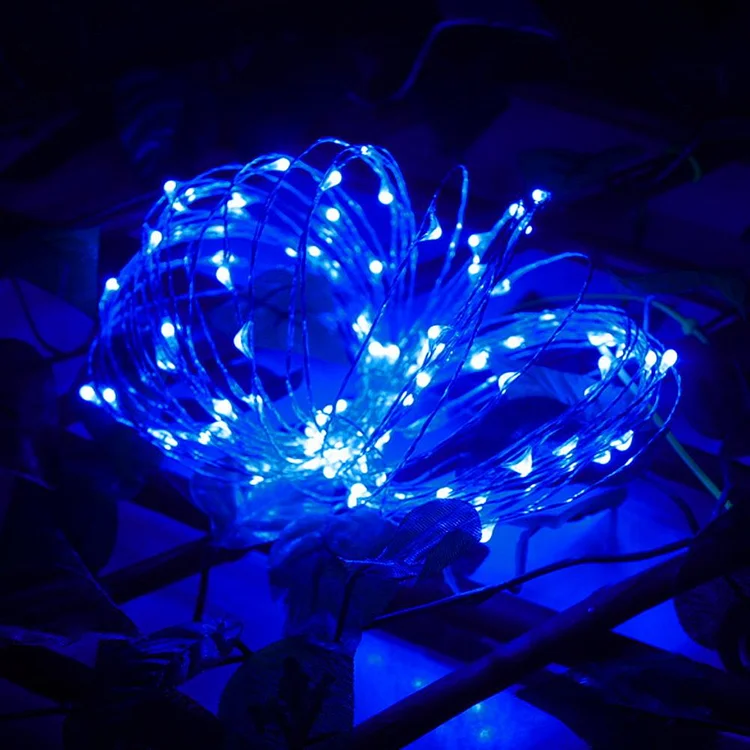 40LED Copper Wire String Light - Blue