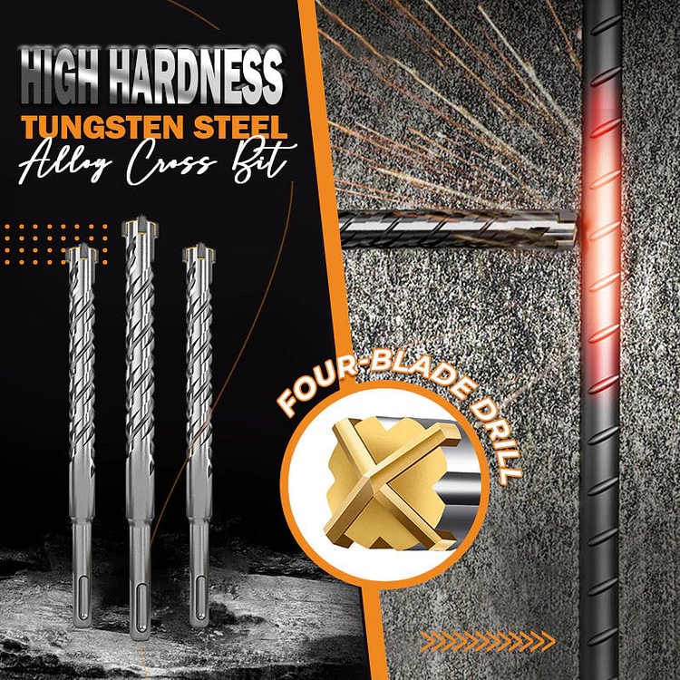 High Hardness Tungsten Steel Alloy Cross Bit