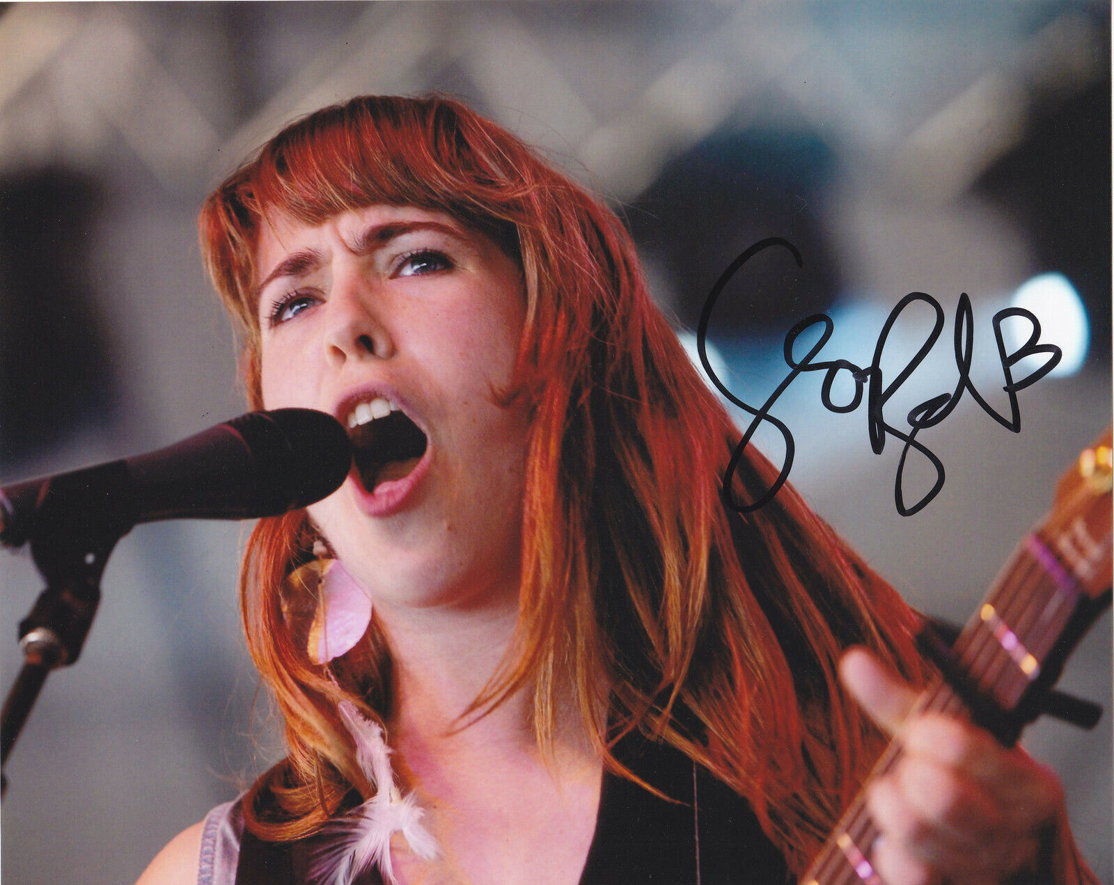 SERENA RYDER SIGNED AUTOGRAPHED 8X10 Photo Poster painting PROOF STOMPA