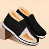 🔥Chaussures en coton antid&eacute;rapantes super chaudes doubl&eacute;es de fausse fourrure pour hommes 【ACHETEZ-EN 2 ET OBTENEZ LA LIVRAISON GRATUITE】🔥🔥