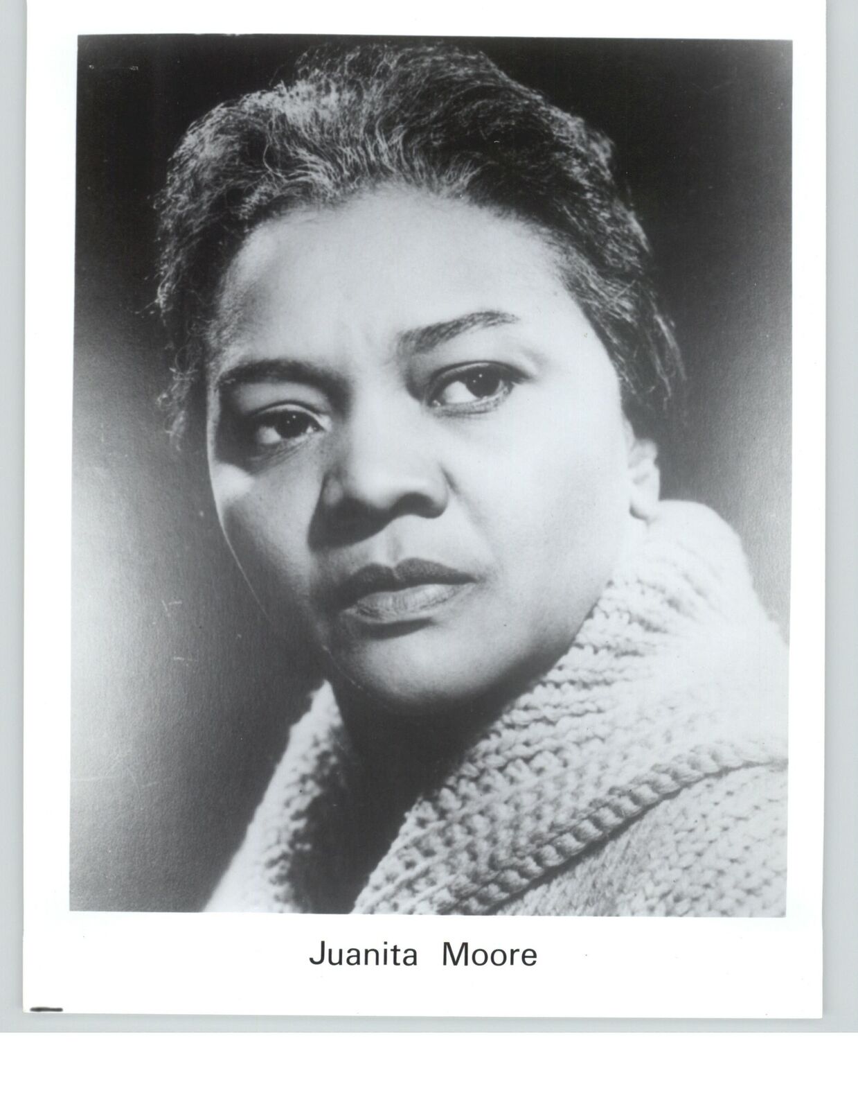 Juanita Moore - 8x10 Headshot Photo Poster painting - Imitation of LIve