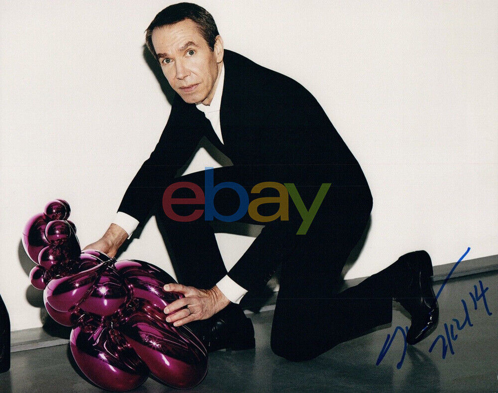 Jeff Koons Signed Autographed 8x10 Photo Poster painting Pop Culture Artist reprint