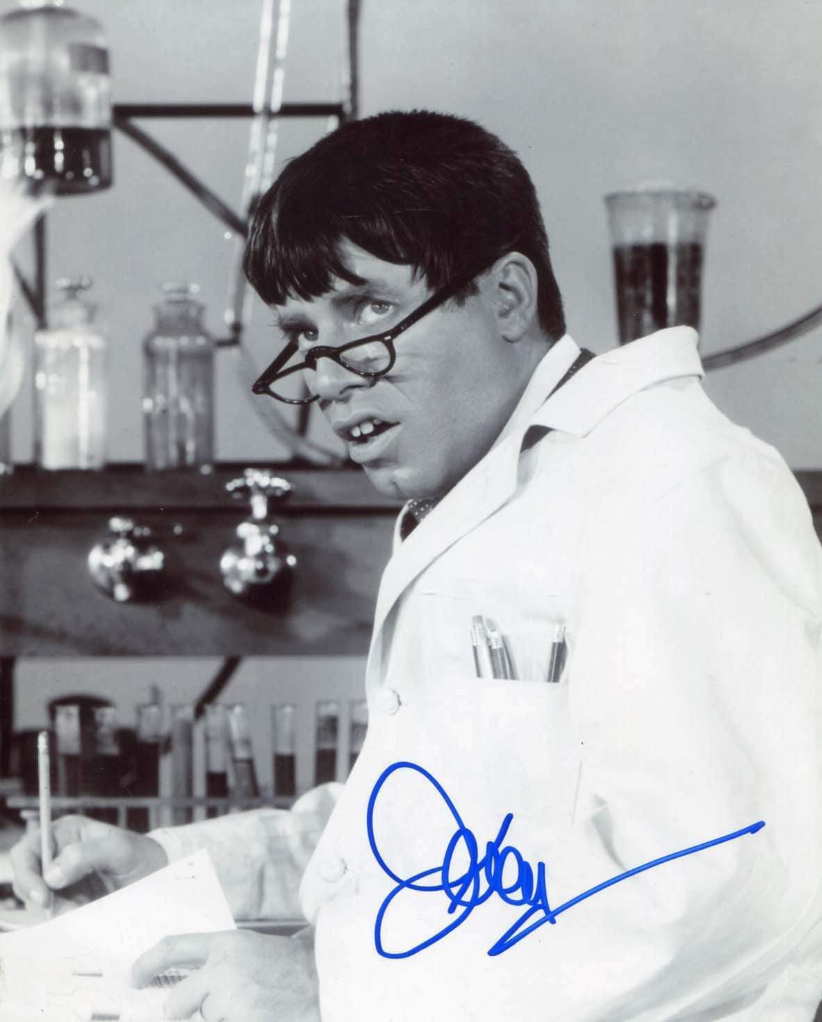 COMEDIAN Jerry Lewis autograph, IP signed Photo Poster painting