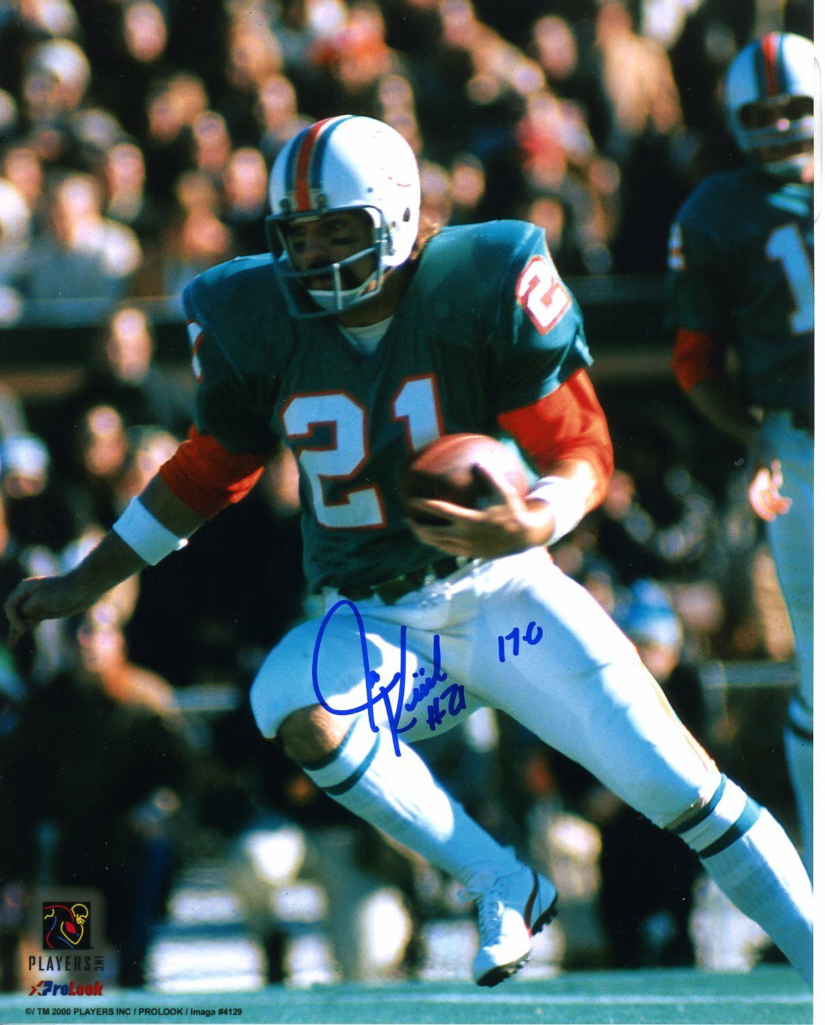 Jim Kiick Autographed Officially licensed 8x10Deceased