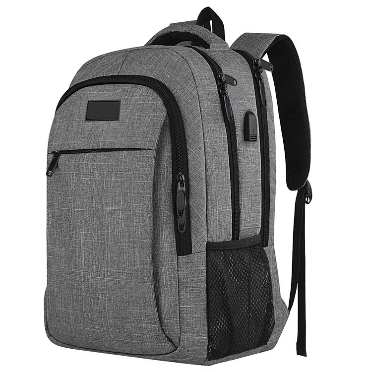 Travel Laptop Backpack With USB Charging Port