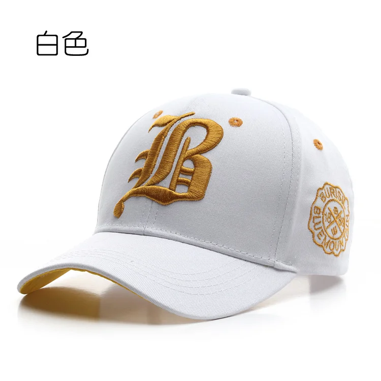 Baseball Cap for MenPersonalized Letter Embroidered Cap Street Couple Sunscreen Sun Hat Womens Outdoor Baseball Cap