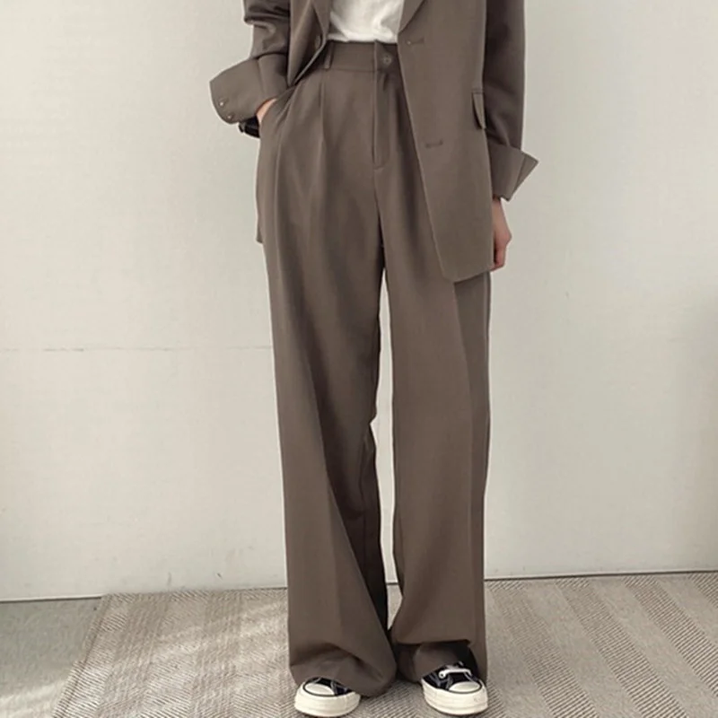 Colourp Colourp Female Spring And Autumn 2024 New Korean Version Of The Korean Fried Street Design Sense Small Casual Camel Small Suit Suit Female