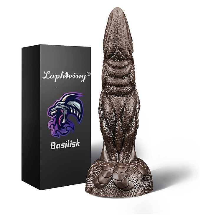 Laphwing Fantasy Dildo - Basilisk-Chocolate