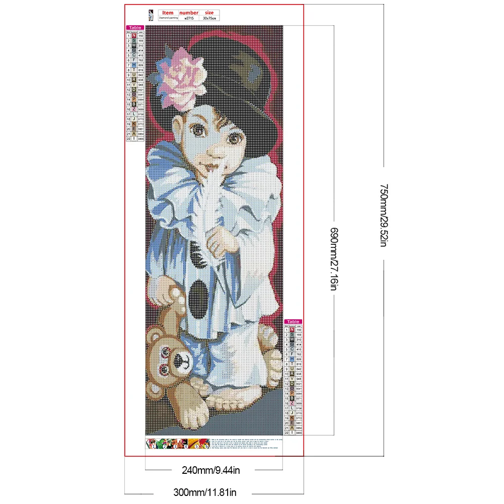 Diamond Painting - Full Round Drill - Kid(Canvas|30*75cm)