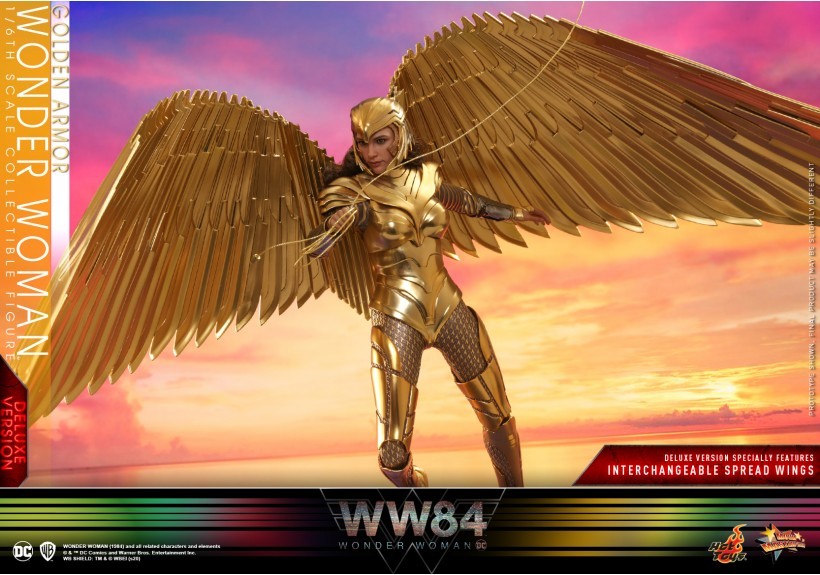 【IN STOCK】Hottoys MMS577/MMS578 Golden Armor Wonder Woman 1/6 Scale Action Figures-