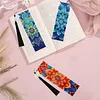 6 PCS Mandala Flowers 5D DIY Special Shaped Diamond Painting Bookmarks Kits with Tassels Diamond Art Kits Bookmarks for Adults Women
