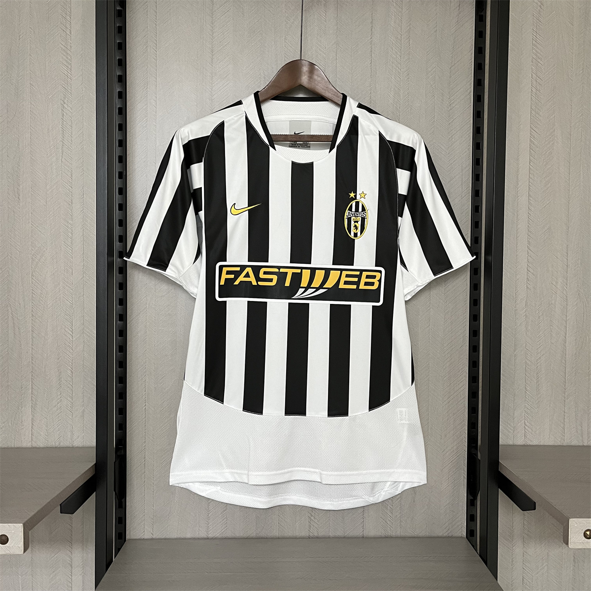 2003-2004 Retro Juventus FC Home Football Shirt 1:1 Thai Quality- Maxi Kit