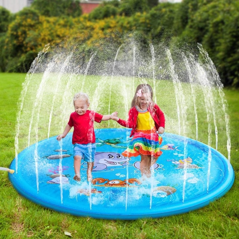 Kids Splash Pad-Outdoor Play Mat