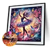 Diamond Painting-DIY Crystal Rhinestone Butterfly Dance Girl(Box Packaging)