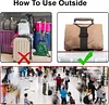 💥 2 packs Multi Use Strong Adjustable Luggage Connector Straps
