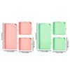 (US Only)6Pcs Diamond Art Tray Rhinestone Sorting Tray Diamond Painting Tray (Pink Green)