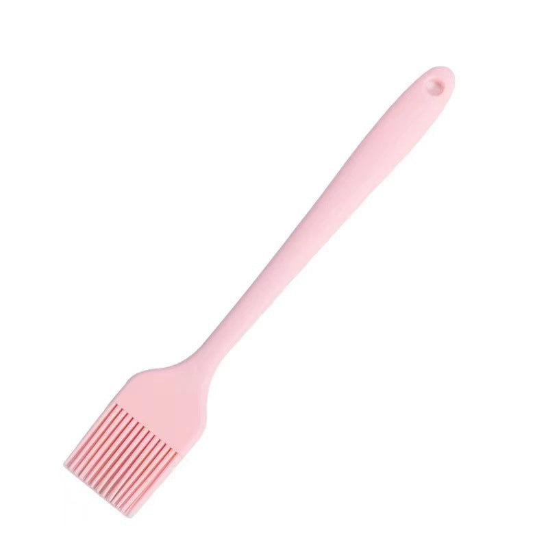 Direct Silicone Oil Brush Barbecue Brush High Temperature Resistant Integrated Brush Baking Tools Scraper Household Silicone Brush Trumpet