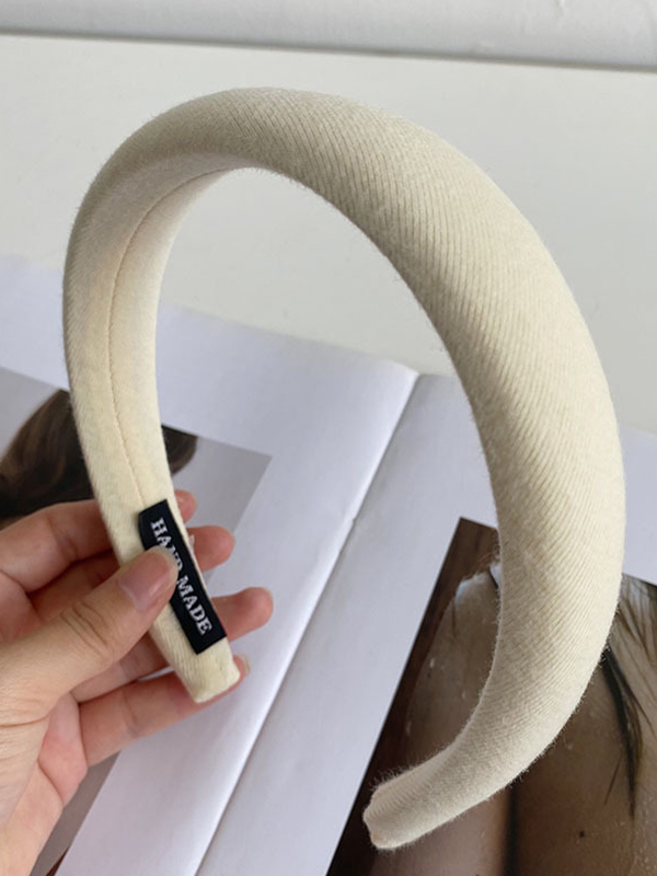 Retro High Skull Top Wide Edge Headband