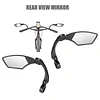 Bicycle Rear View Mirror Wide Range Mirror Adjustable Angle Reflector Anti-Shock