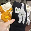Cat Balls Socks Cotton Polyester Made Feet Size 22-26cm/ 35-42 Girls Socks Gift Idea