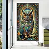 (40*70cm)Owl - Full Round Drill Diamond Painting