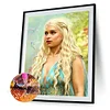 5D Full Round Drill Diamond Painting Blonde Beauty Mosaic Kit  Craft