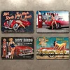 Pin Up Girl - Random Vintage Metal  Sign Mystery Box Surprise Box 10pcs - /20pcs - /30pcs - /50pcs - 