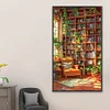 (45*75cm)Bookshelves - Full Square Drill Diamond Painting