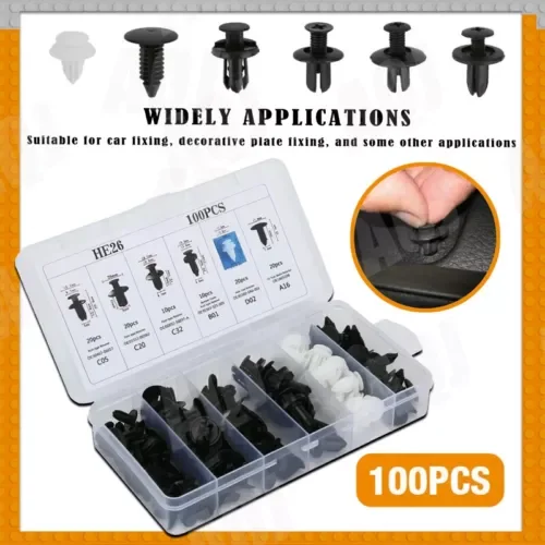 Dronehint Parts Car Assortments Bumper -Body Rivet Trim Molding Retainer Clip Push Pin Kit (For: GMC) Parts