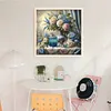 Flower Vase-14CT Stamped Cross Stitch 40*40cm tapestrymarket