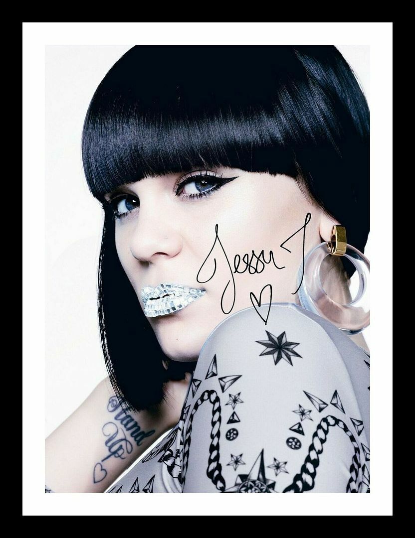 Jessie J Autograph Signed & Framed Photo Poster painting 2
