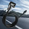 125cm 10PCS Air Pump Extension Hose Bike Pump Hose For US/UK/French Valves