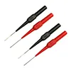10pcs Insulation Piercing Needle Sensitive Multimeter Test Probe for Banana Plug