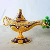  Classical Aladdin Magical Lamp, Retro Magical Wishing Ornament, Tabletop Decoration with Finely Polished Surfaces for Home, Party