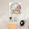 Mermaid'S Song-14CT Stamped Cross Stitch Egyptian Cotton 30*30cm/11.81*11.81in