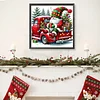 (40*40cm)Christmas Gnome - Full Round Drill Diamond Painting