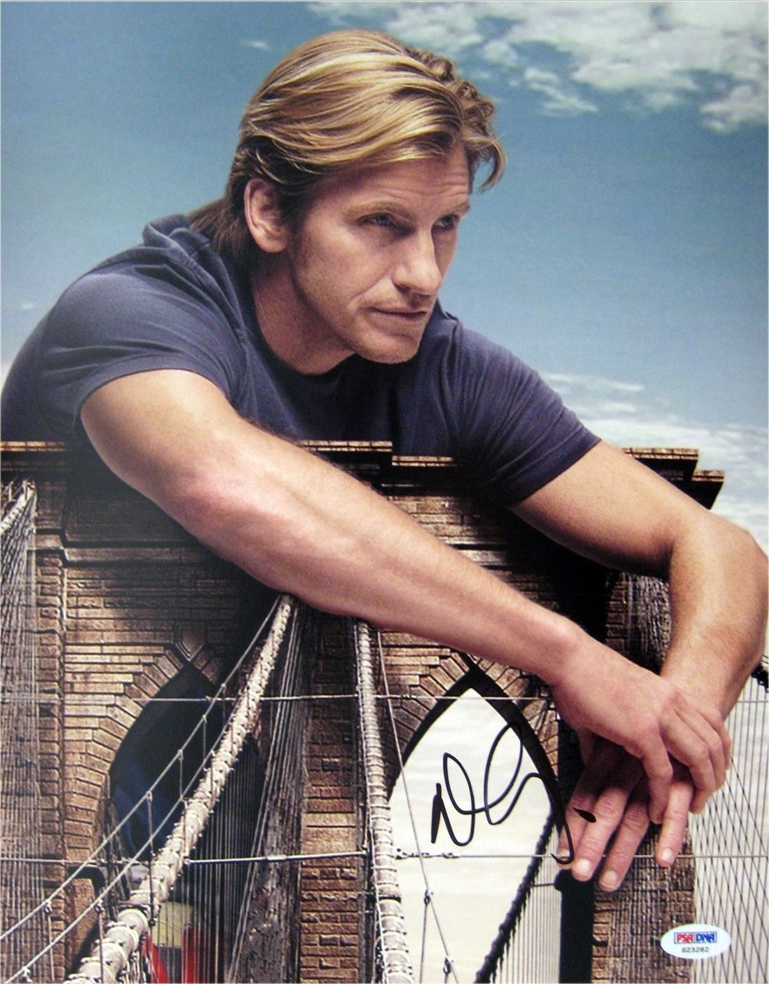 Denis Leary Signed Rescue Me Authentic 11x14 Photo Poster painting (PSA/DNA) #S23282