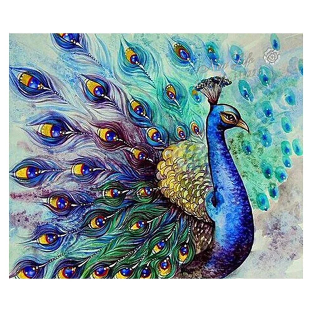 Peacock - Partial Drill - Diamond Painting(30*40cm)