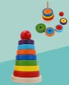 Rainbow Tower Ring Stacking Game for Kids &ndash; Embarking on a Child's Educational Development Journey