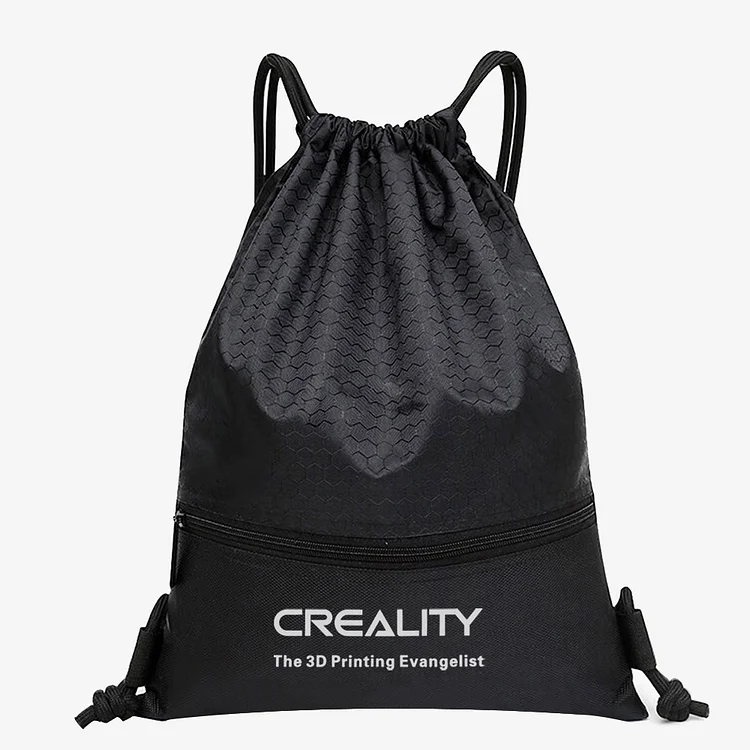 Creality Water Resistant Drawstring Bag (Grey/Black)