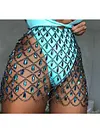 Shining Crochetgo Bandage Crystal Mini Skirt 