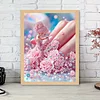 Girl - Diamond Painting - Partial Special Shaped Drill(Canvas|30*40cm)