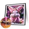 Diamond Painting -DIY Round Drill Rabbit