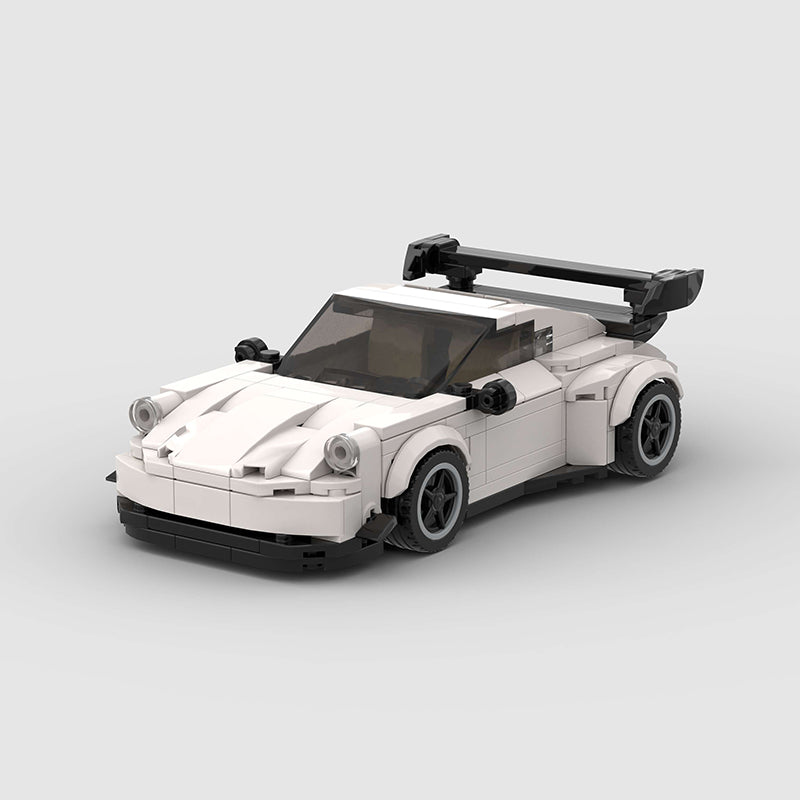 Porsche 911 GT3 Turbo Custom Car MOC Minifigure Bricks monstertoys