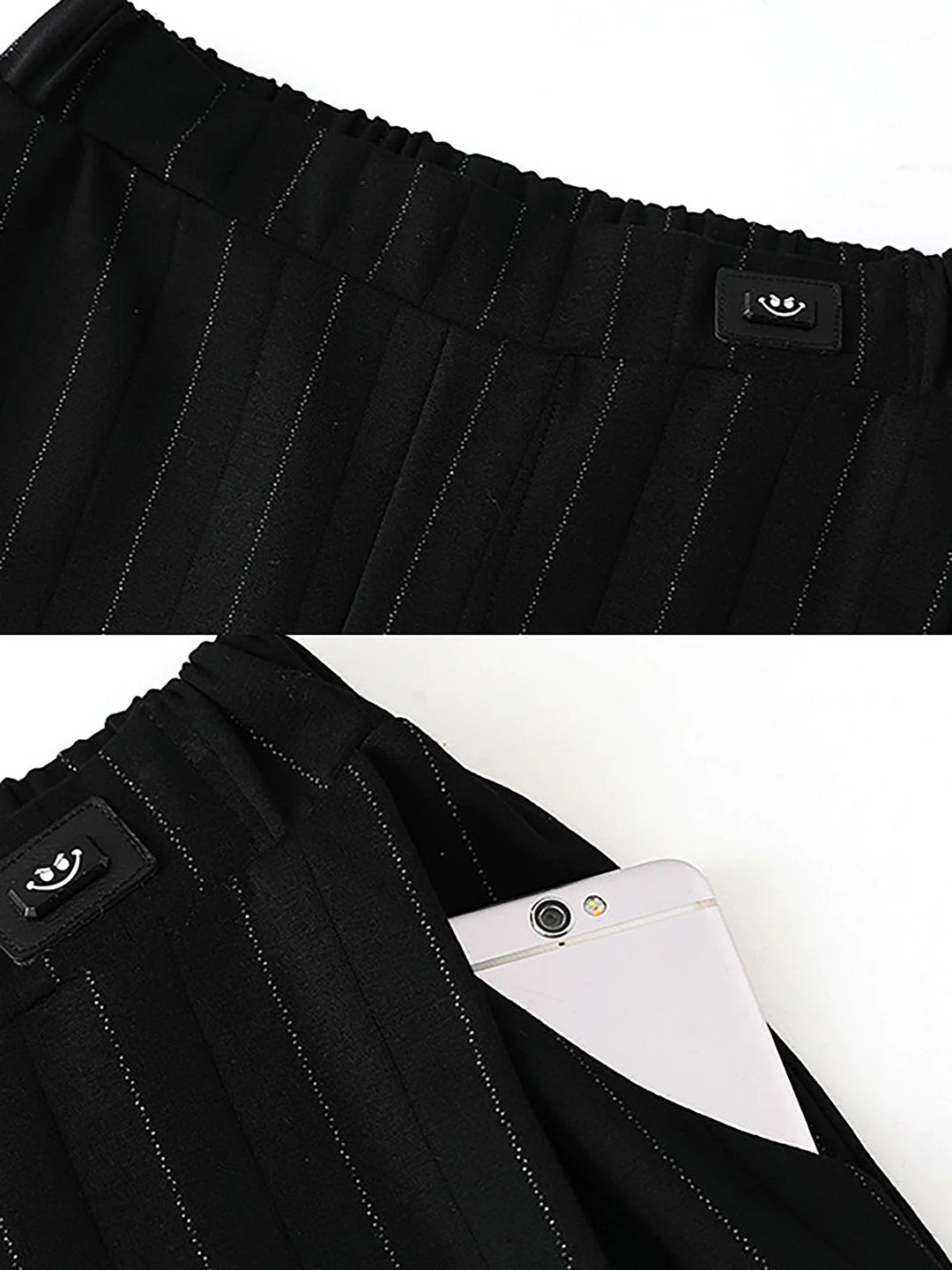 Casual Work Printed Straight Leg Pant