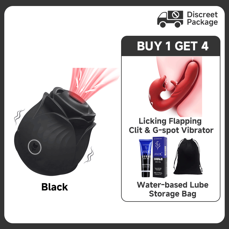 Violet Crown Rose Clitoral Sucker with 10 Sucking Modes